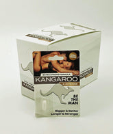 Kangaroo White Extra Strong Him - 30 Count Display - 1ct Blister